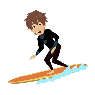 Luca Surfing